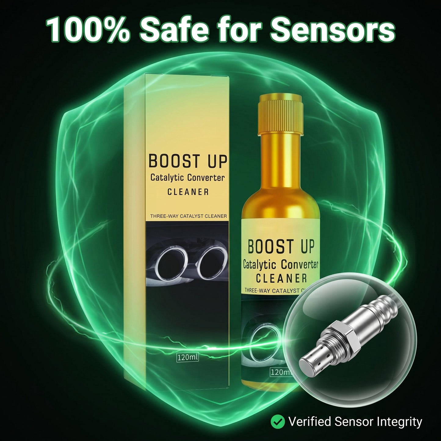 👍Newly Upgraded💥Over 30k+ Sold！🚗Car Catalytic Converter Cleaner , Engine Internal Cleaning, Removes Exhaust Carbon Buildup