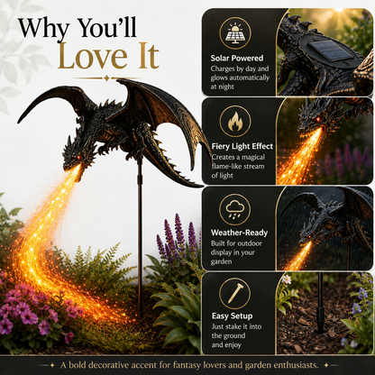 🎁Solar Dragon Fire Garden Light