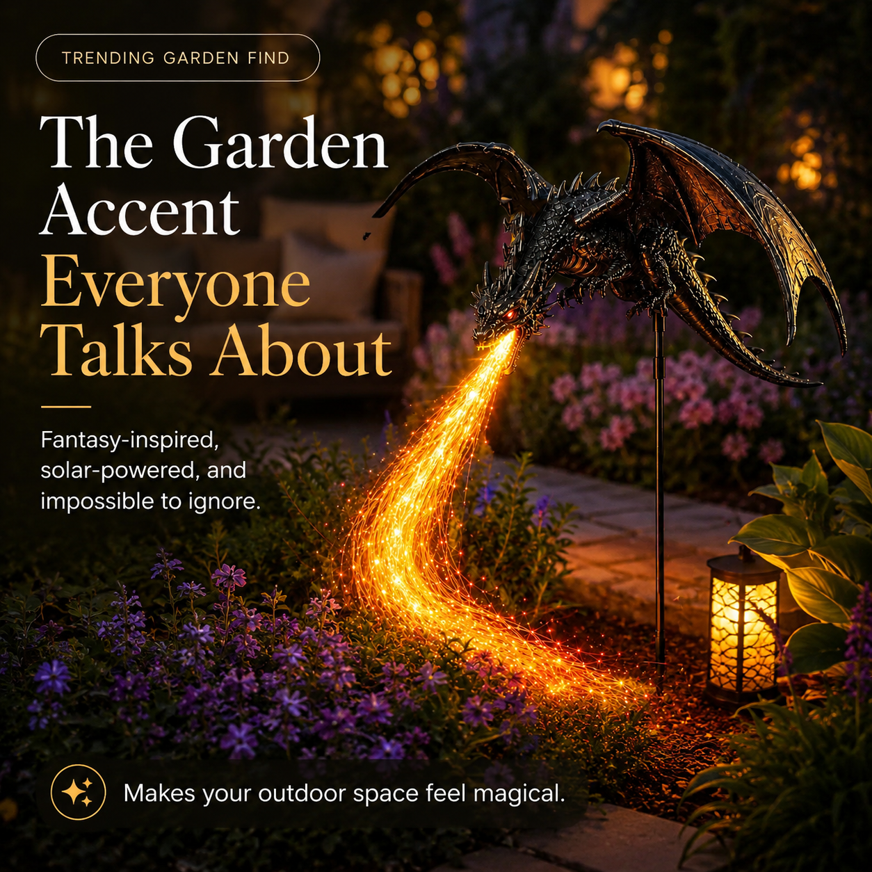 🎁Solar Dragon Fire Garden Light