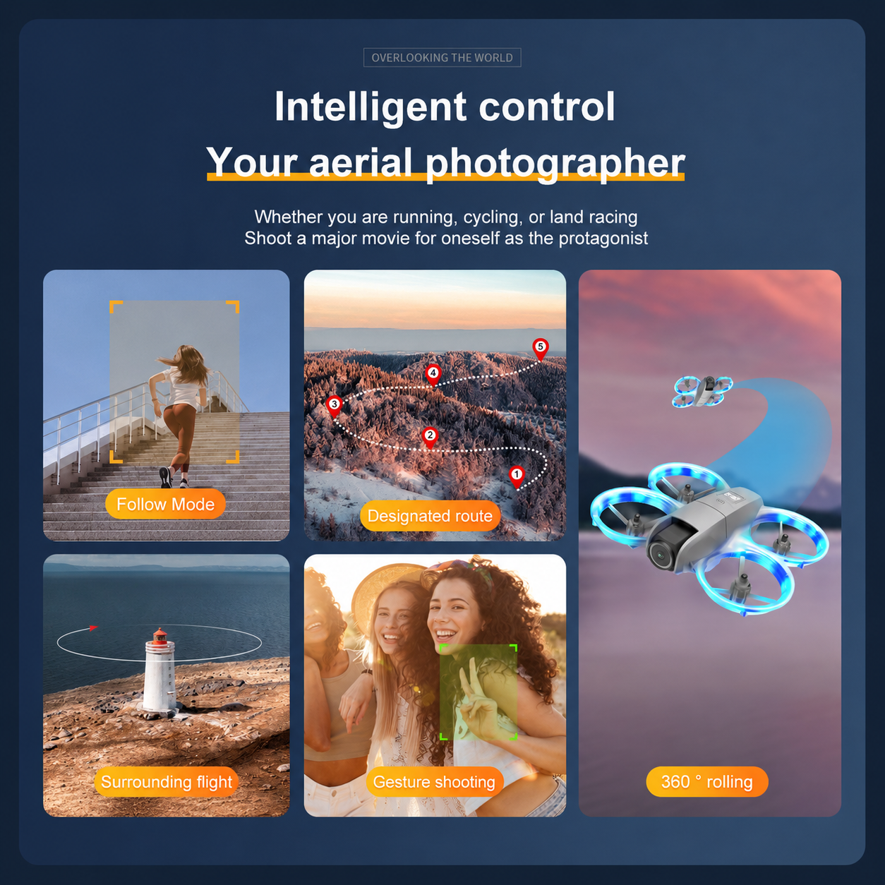 🔥HOT SALE 55% OFF🚁 M9 Ultra-Light Dual-Camera Mini Drone with Capture Stunning 4K Aerial Views with Smart GPS Precision