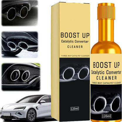 👍Newly Upgraded💥Over 30k+ Sold！🚗Car Catalytic Converter Cleaner , Engine Internal Cleaning, Removes Exhaust Carbon Buildup