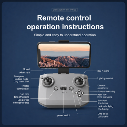 🔥HOT SALE 55% OFF🚁 M9 Ultra-Light Dual-Camera Mini Drone with Capture Stunning 4K Aerial Views with Smart GPS Precision