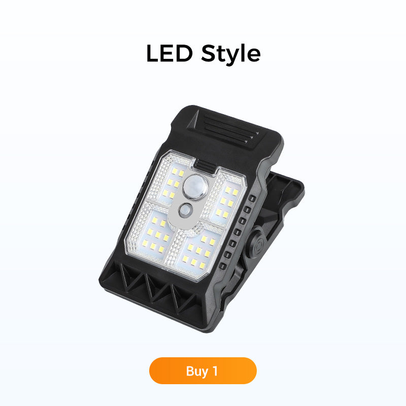 💡55% OFF TODAY🌞 Smart Solar Clip Light🔦Motion Sensor • Waterproof • Portable