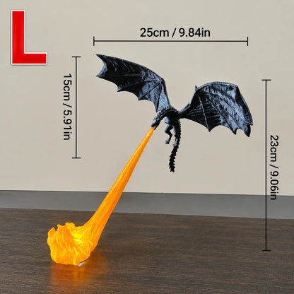 📚🐉 3D Dragon LED Book Nook Light 🔥 Magical Fantasy Shelf Decor