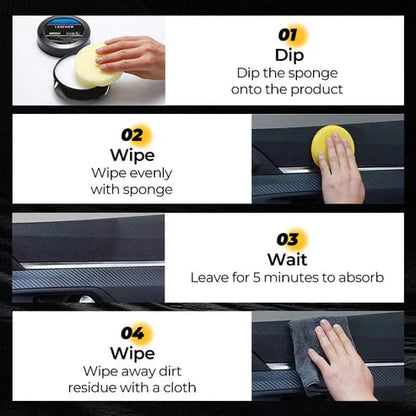 ✨ Leather Cleaning & Care Cream – Deep Clean & Restore Leather Surfaces 🧴