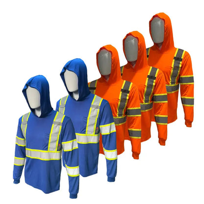 🔥 HOT SALE 50% OFF 🔥 5 Pack High Visibility Hoodie Safety Shirts
