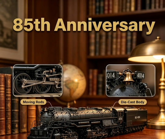 💥🏆 85th Anniversary Steam Giant Die-Cast Model