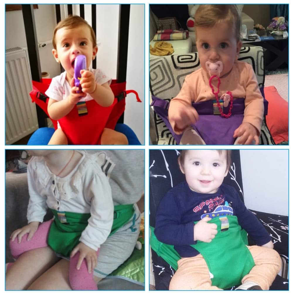 👶 Adjustable Baby Chair Safety Strap🪑Safer Mealtimes Made Easy