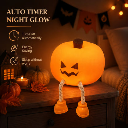 🎃 Halloween Pumpkin Night Light
