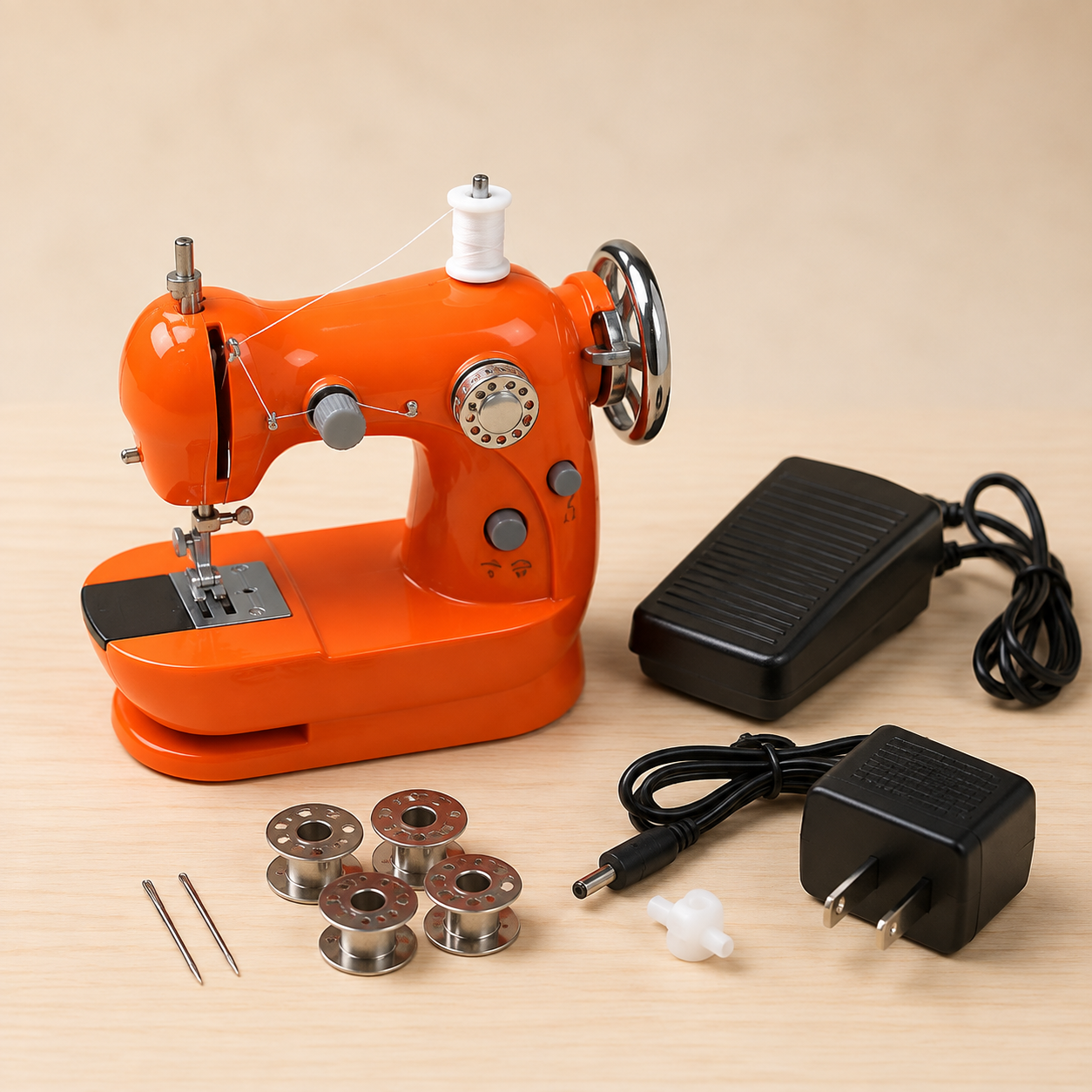 🧵Mini Electric Sewing Machine– Compact Beginner-Friendly Sewing Machine for Home & DIY