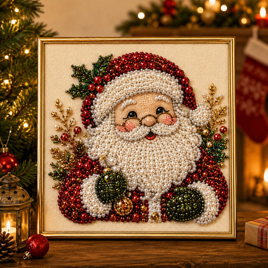 🎨💎DIY Christmas Pearl Diamond Art Kit-🧘