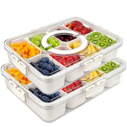 🍱 Air-Tight Snackle Box Container (8 Compartments)