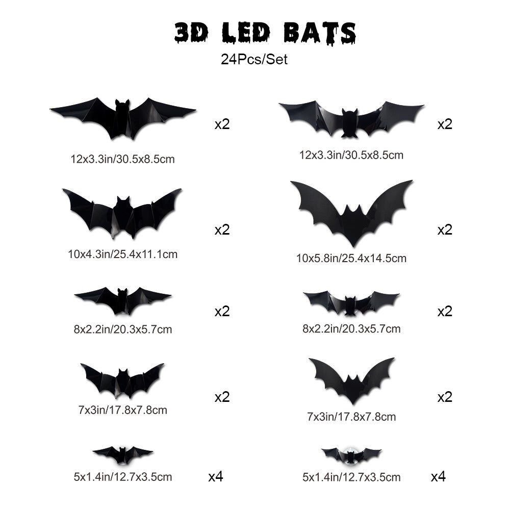 🔥SPOOKY SALE 55% OFF🦇 Halloween LED Bat Decorations