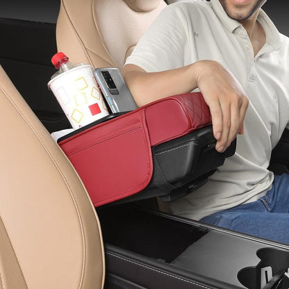 🔥HOT SALE 50% OFF🚗Multifunctional PU Leather Car Armrest Box Mat
