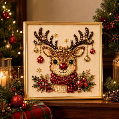 🎨💎DIY Christmas Pearl Diamond Art Kit-🧘