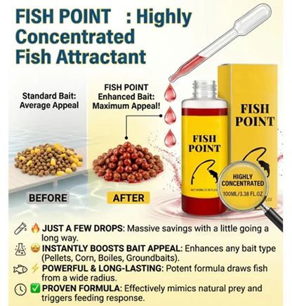 🎣🔥 HOT SALE 50% OFF – Concentrated Fish Attractant Liquid