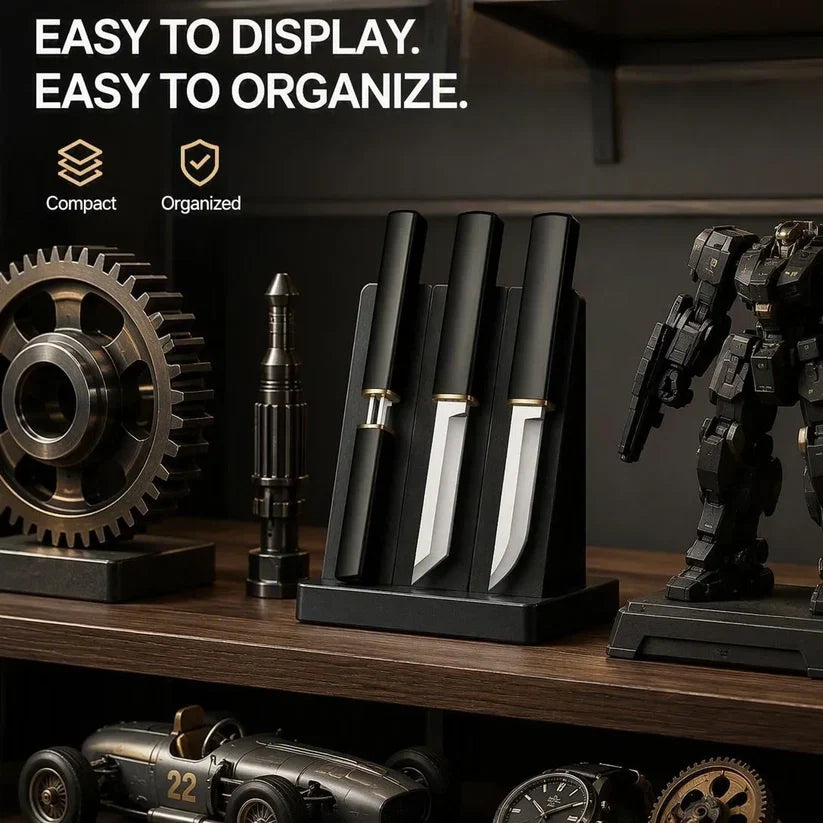 ⚔️Twin-Blade Mechanical Collector Piece