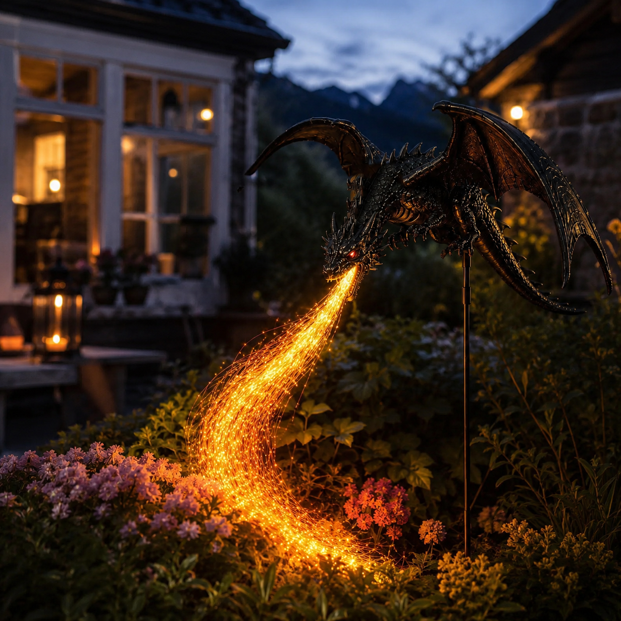 🎁Solar Dragon Fire Garden Light