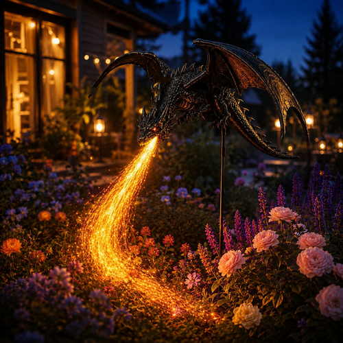 🎁Solar Dragon Fire Garden Light