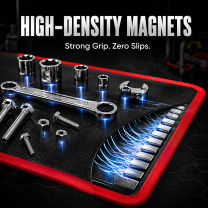 🔥HOT SALE 50% OFF🔧 Magnetic Tool Mat – Keep Screws Sockets & Tools Locked in Place