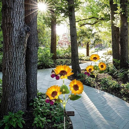🌻❤Mother's Day Sale 49% OFF- 🌞Solar LED Sunflower Garden Lights-29.6inch/74cm