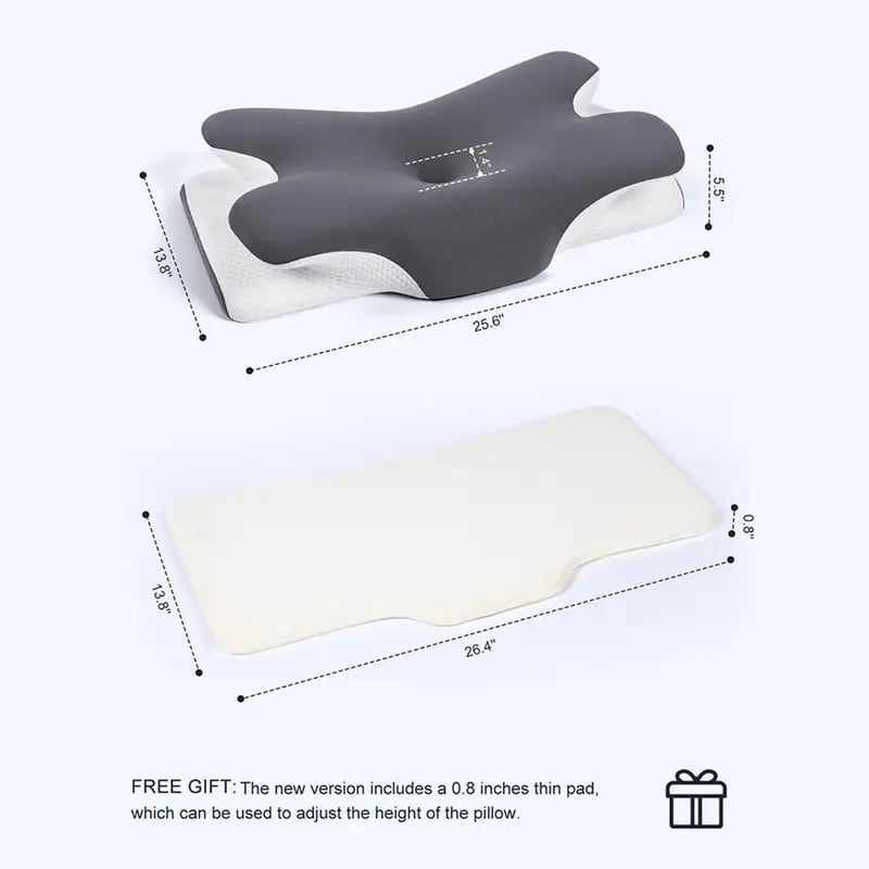 ⚡LAST DAY 50% OFF & Free Shipping🌈 VIPfree Cooling Memory Neck Pillow