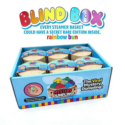 Expressive Dumpling Squishy - Blind Box, Mysecret Bun Fidget Toy