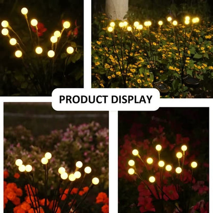 🔥Last Day 50% OFF - Solar Powered Firefly Garden Light
