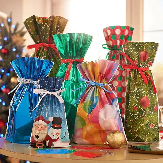 🎅LAST DAY SPECIAL PRICE: $19.99!!🎁The World’s Best Christmas Gift Bag With Drawstring🎁