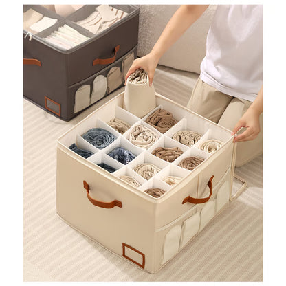 👟Large capacity shoe cabinet storage box Holds Up to 16 Pairs with Clear Lid & Side Mesh Pockets