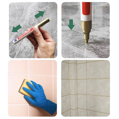 🔥50% OFF TODAY✨Anti-Mould & Waterproof Joint Pen for Ceramic Tiles