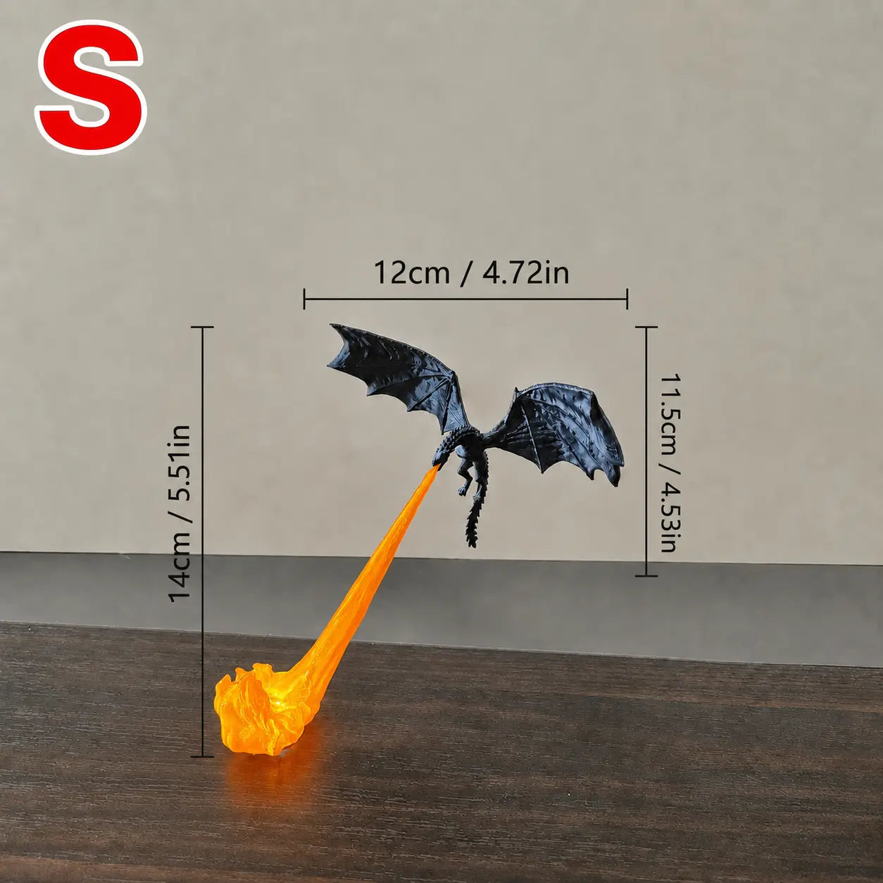 📚🐉 3D Dragon LED Book Nook Light 🔥 Magical Fantasy Shelf Decor