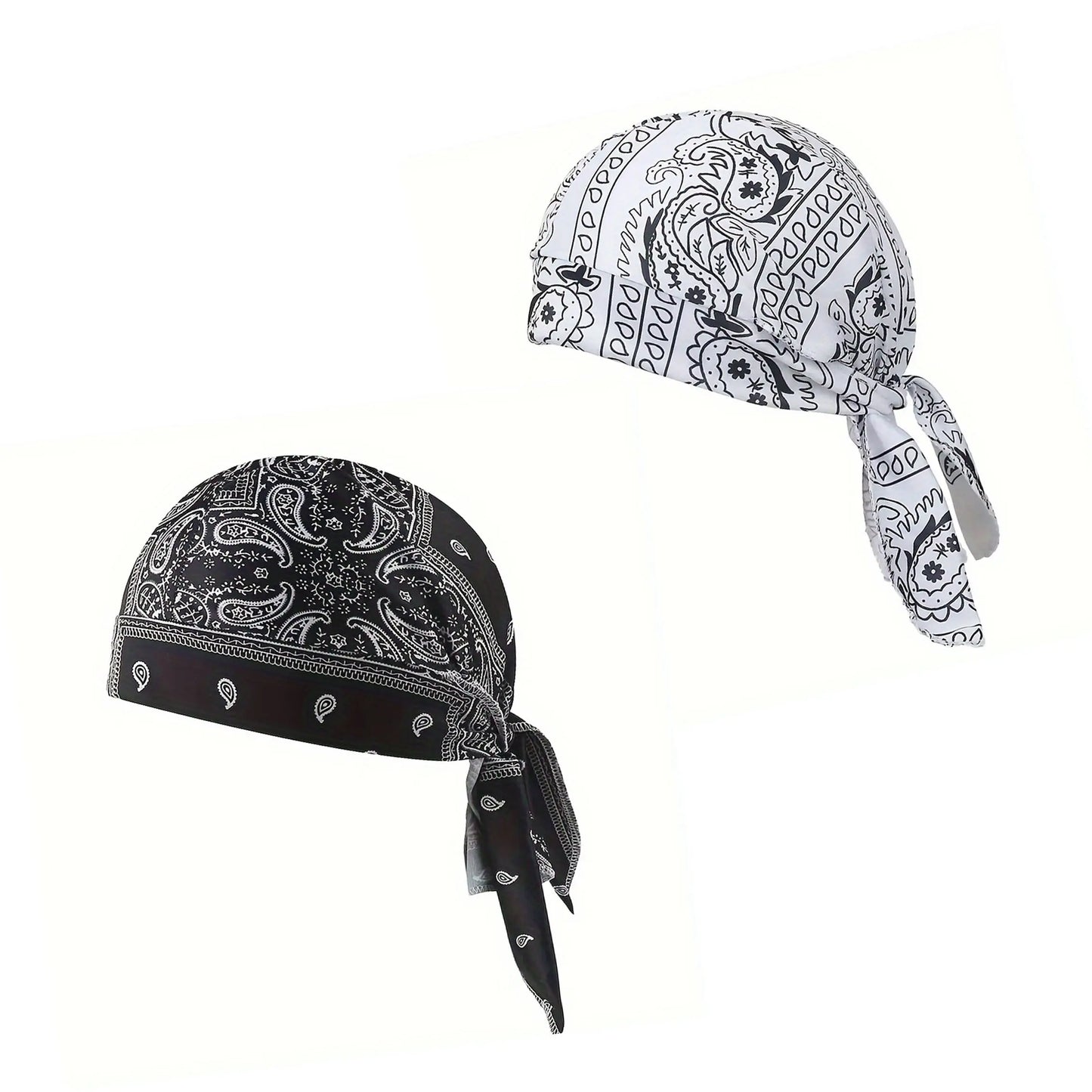 Paisley Cooling Headscarf Cap Set