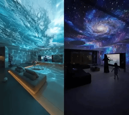 🛸5D IMMERSIVE PROJECTOR