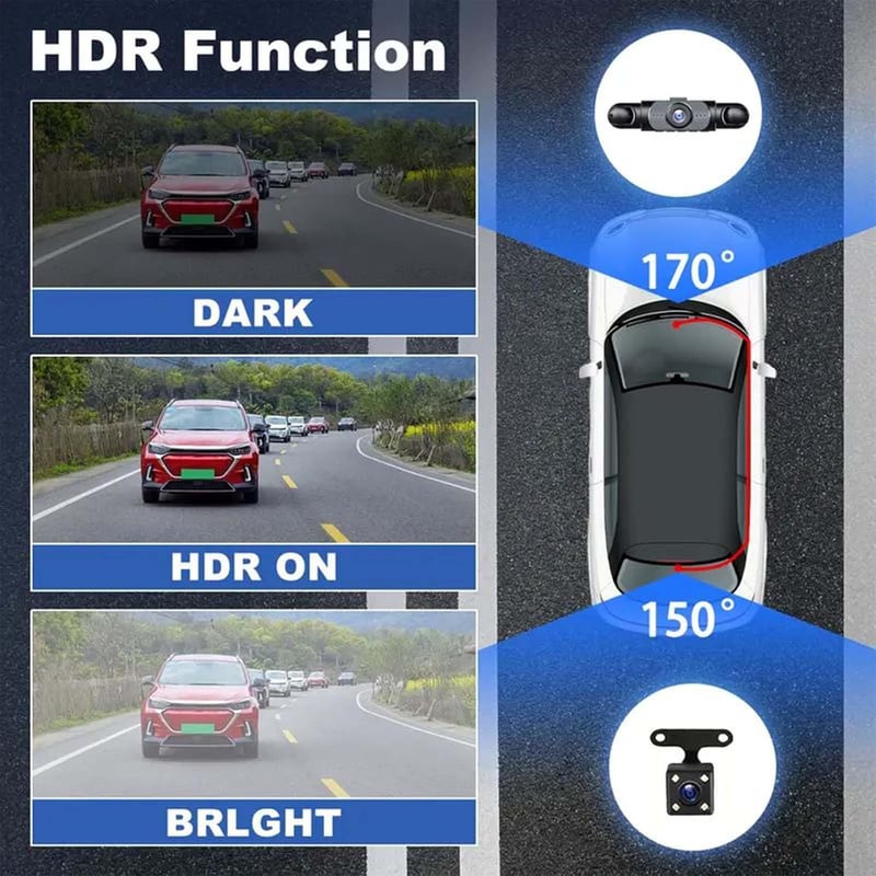 🎁🎁HOT SALE 50% OFF🔥Full View Car Dashcam System