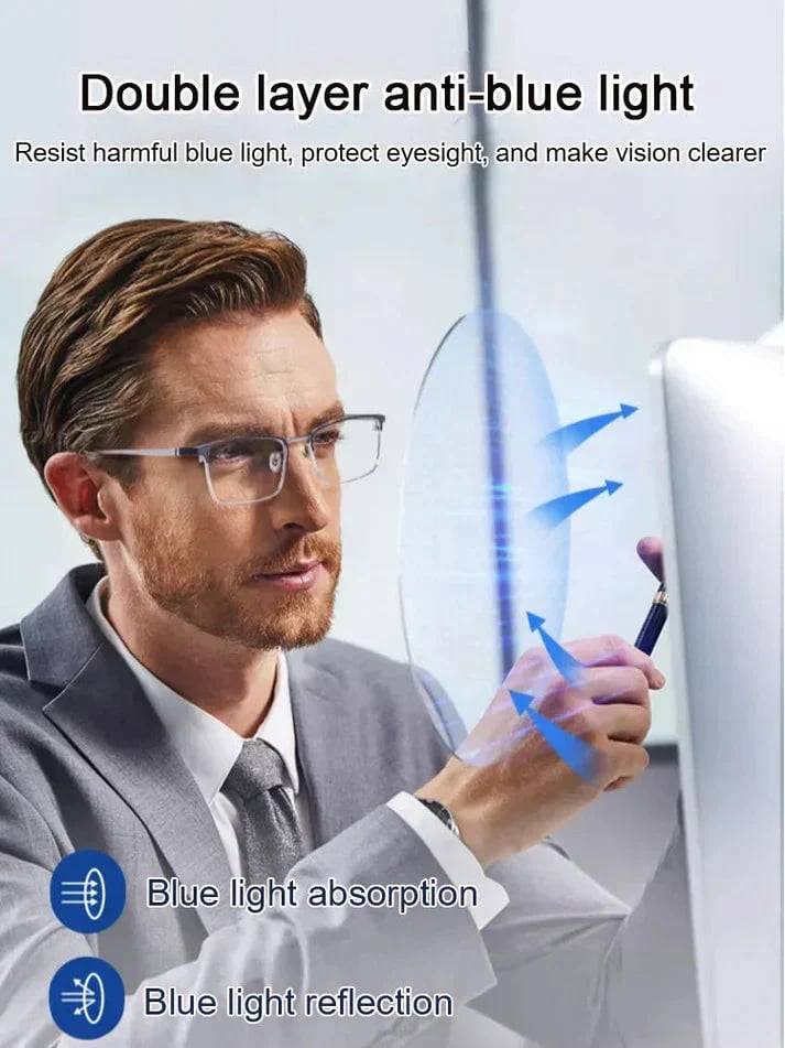 🎉49% OFF This Week Promotions🎉👓 Ultra Light Anti Blue Presbyopic Glasses