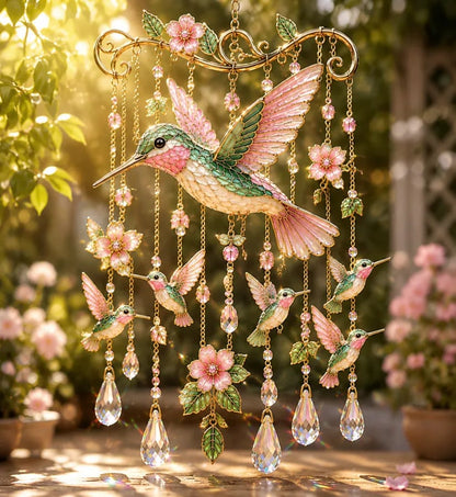 🔥Last Day 49% OFF - 🐦🎐Graceful Hummingbird Wind Chime