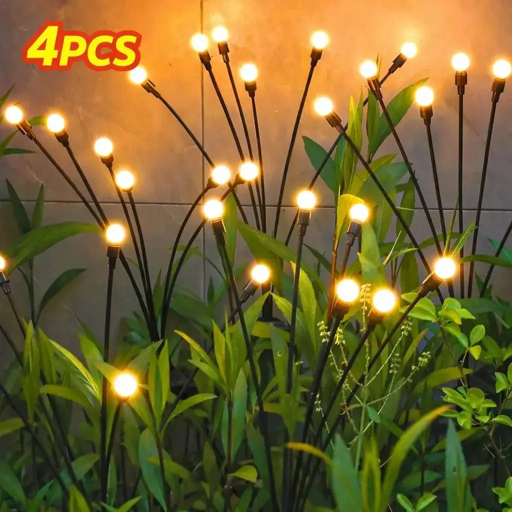 🔥Last Day 50% OFF - Solar Powered Firefly Garden Light