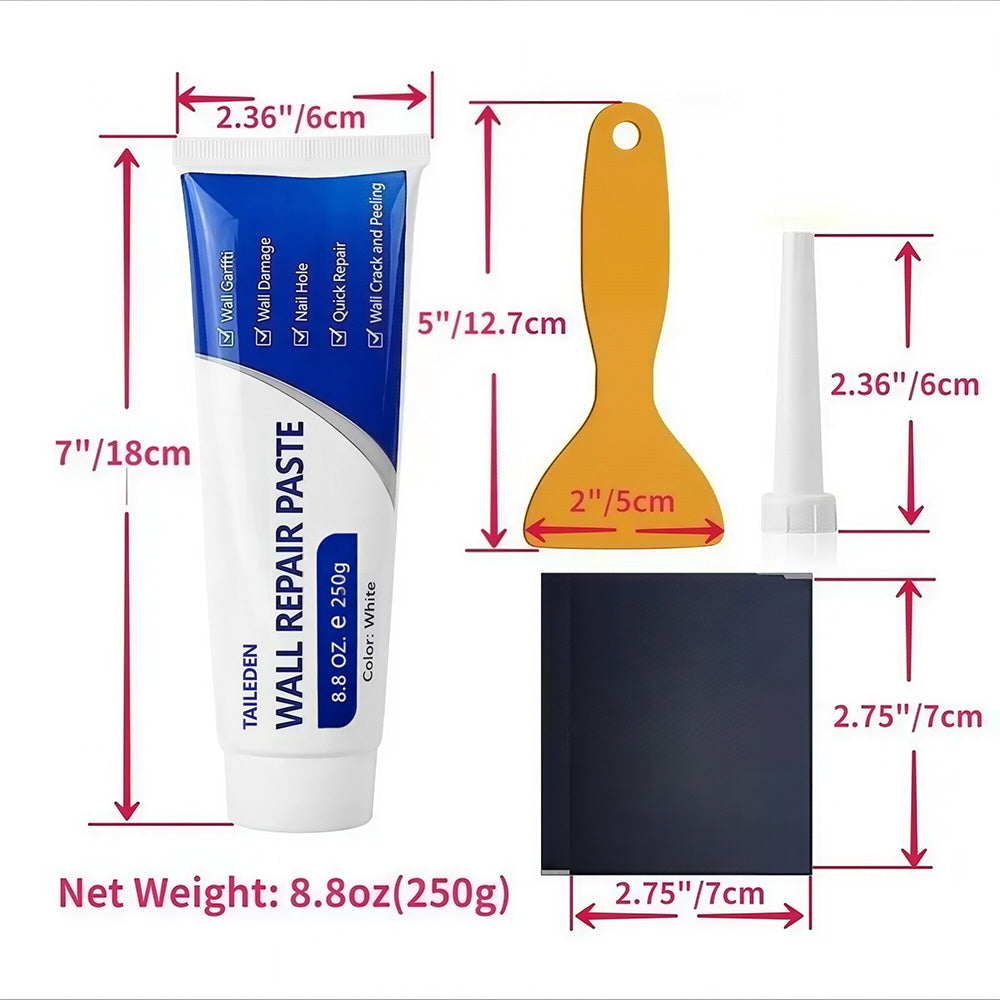 ✨🛠️ TAILEDEN™ Self-Adhesive Drywall Repair Kit