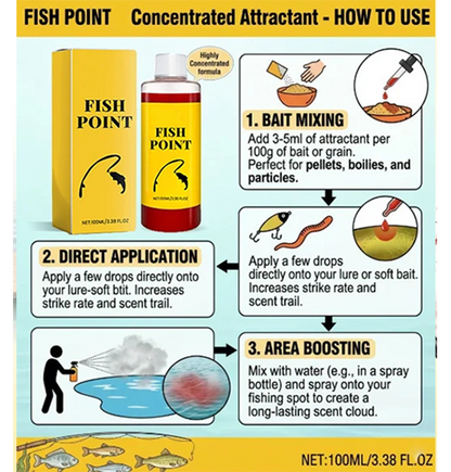 🎣🔥 HOT SALE 50% OFF – Concentrated Fish Attractant Liquid