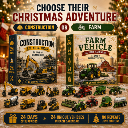 🎄 24-Day Vehicle Advent Calendar