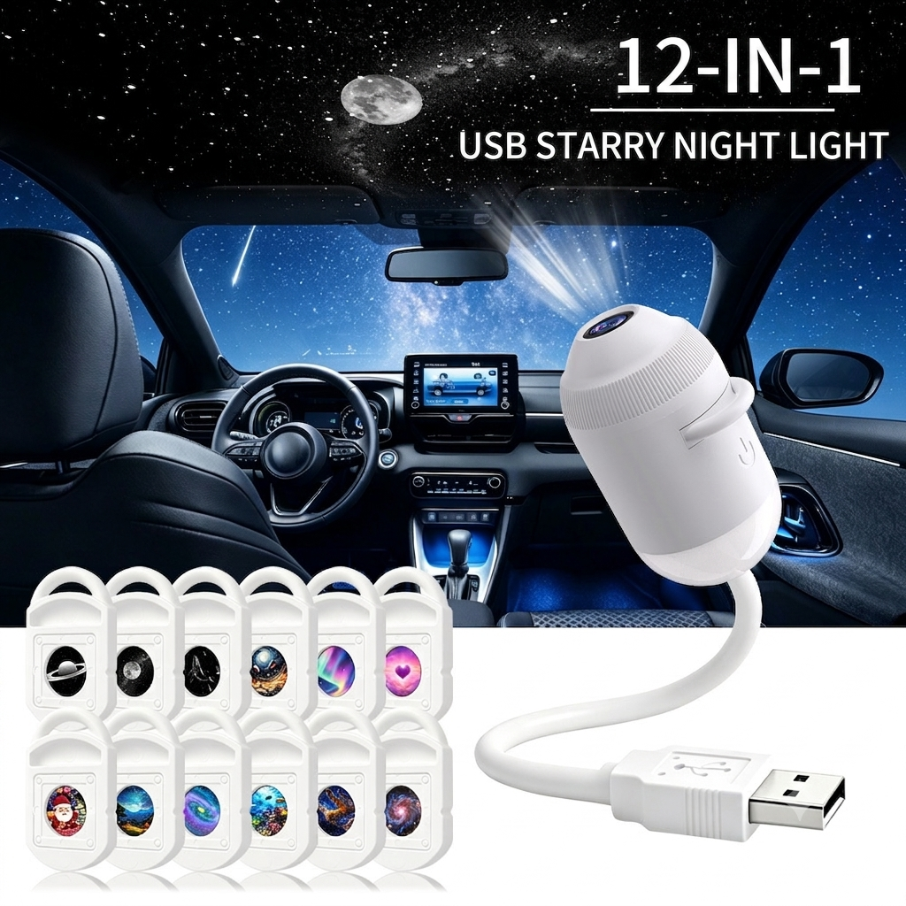 ⏰Last day Promotion🔥Night Light Projector - Smart Holographic Star Projector