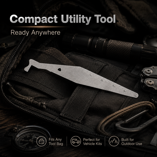 ⚡ Compact Emergency Rescue Wedge & Gap Utility Tool for Toolkits