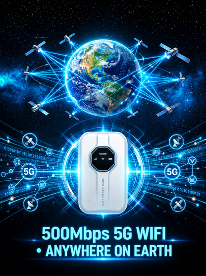 [Global Coverage, High-Speed Internet Access] 🌎 Boundless Portable Wi-Fi — Stay Connected Wherever You Go🛡️