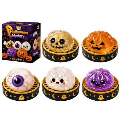 🎃 Halloween Early Bird Sale 50% Off 🐣 Cute Halloween Scary Ghost Maruko Squeeze Toy Set