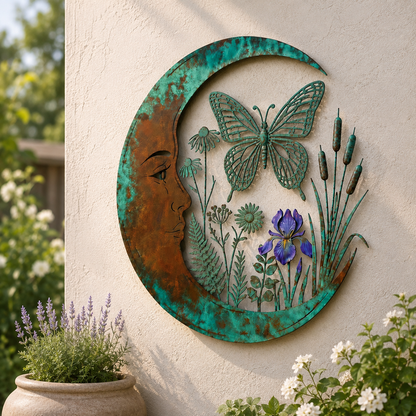 ✨🌙Moon Fairy Wall Decor – 5 Nature-Inspired Designs