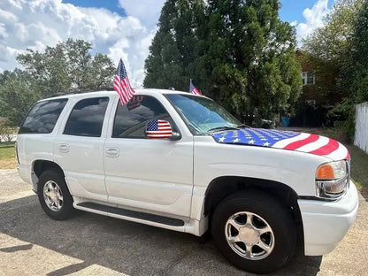 🔥50% OFF Flash Sale 65K+🎉American Car Hood Flag🦅No Glue No Tools🚗 Install in 1 Minute