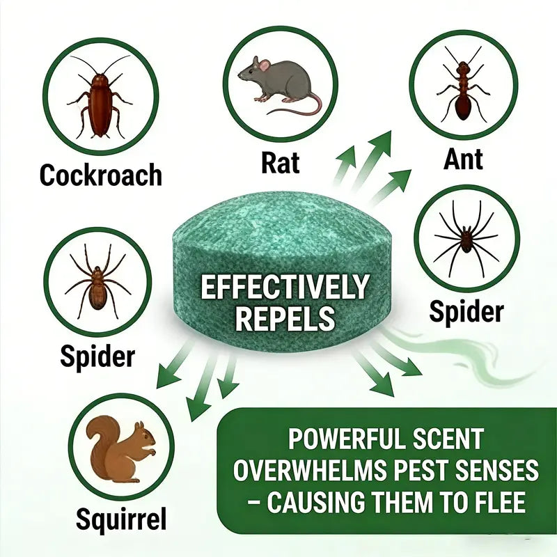🔥HOT SALE 55% OFF🟢Natural Peppermint Rodent Repellent Balls🐀