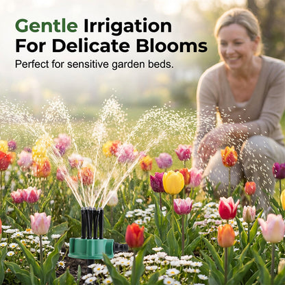 🥳2026 HOT SALE🥳💞50K+ SOLD!🌸🔄 50% OFF! Precision Irrigation Sprinkler – 360° multi‐directional, custom spray patterns. Gentle on delicate plants. Save water, grow better. 🌱✅
