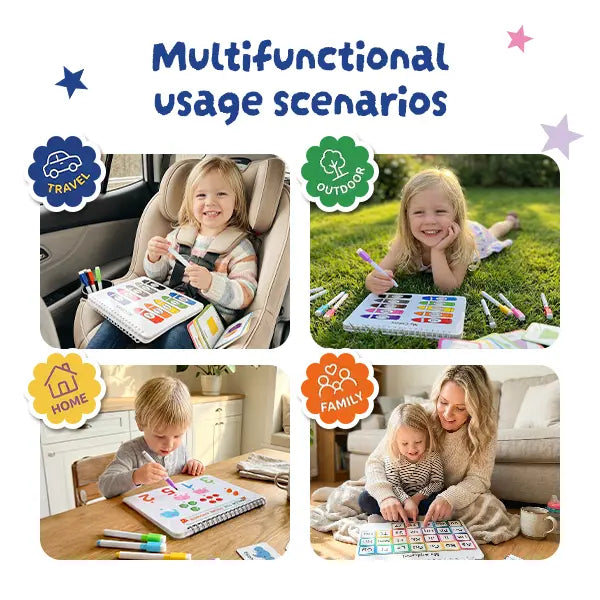 🔥 TODAY ONLY 50% OFF | 🧸 Mallify Montessori Busy Book for Kids – 30 Fun Learning Activities 📚